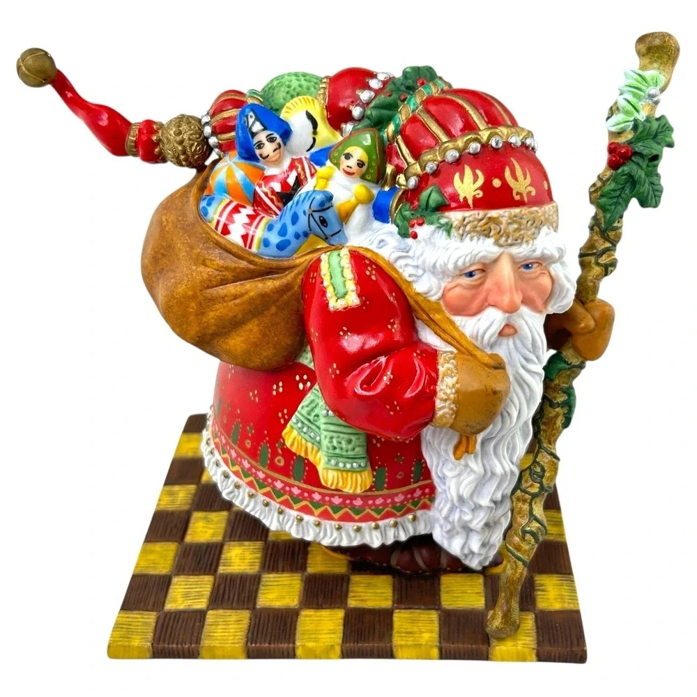 Greenwich Workshop OLDE WORLD SANTA Porcelain Figurine by James Christensen #274
